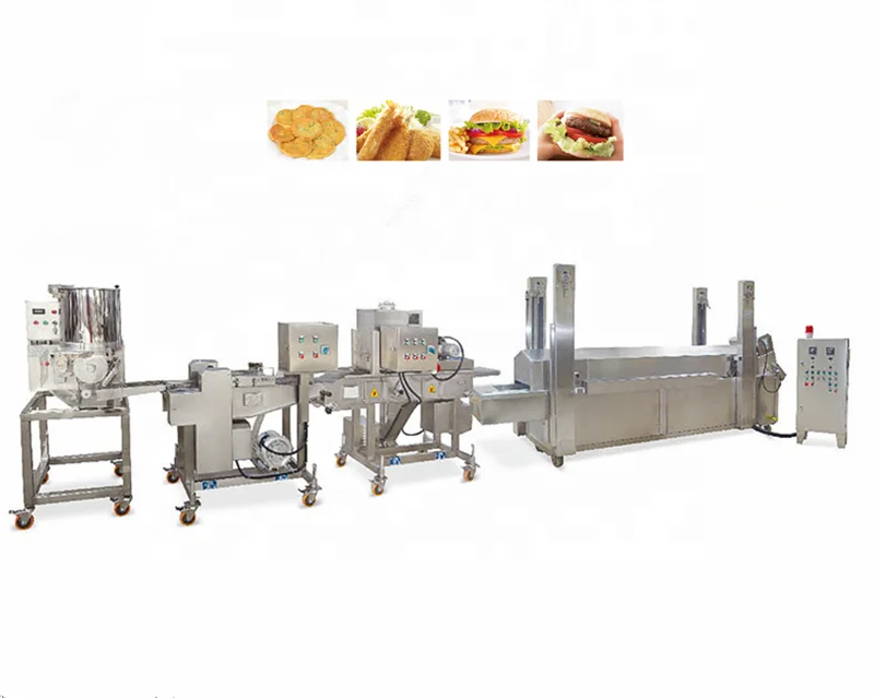 patty production line meat patty machine line chicken patty forming line