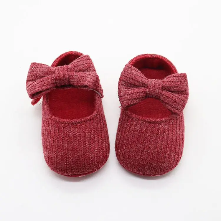 Summer, Spring and Autumn Baby Toddler Soft Sole Bowknot Cute Style Baby Girl Shoes