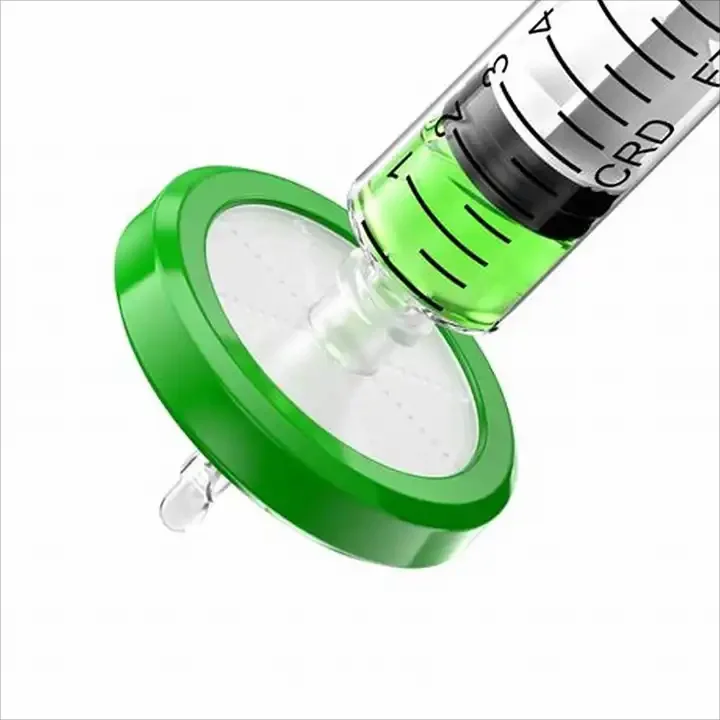 Medical Disposable PTFE Syringe Filter 0.22um Sterile Syringe Filter 0.45