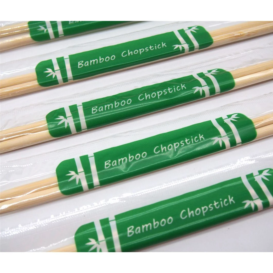 High Quality Eco Friendly Disposable Individually Wrapped Natural Bamboo Chopsticks Wooden Chopsticks Wholesale