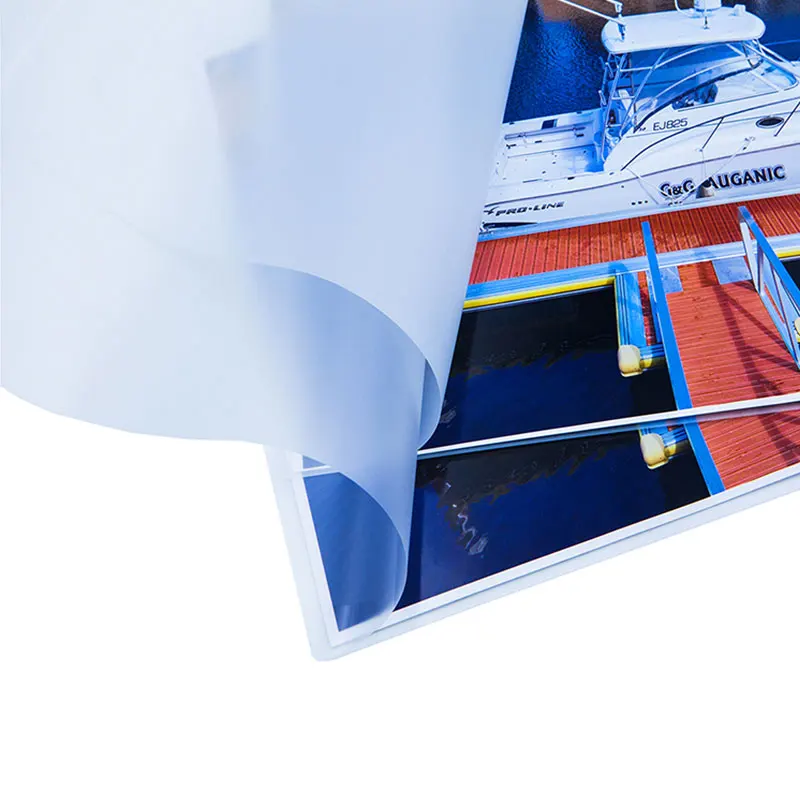 YIDU Bulk Velvet Soft Touch Smooth Thermal Lamination Film A4 Pouch with 125 micron