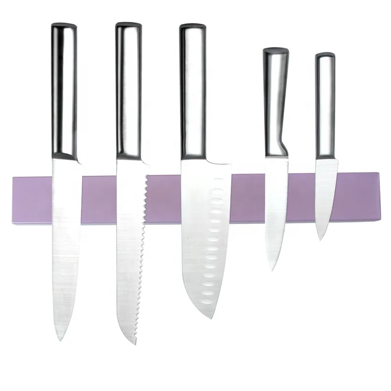 10 / 16 inch stainless steel knife holder magnetic knife rack set