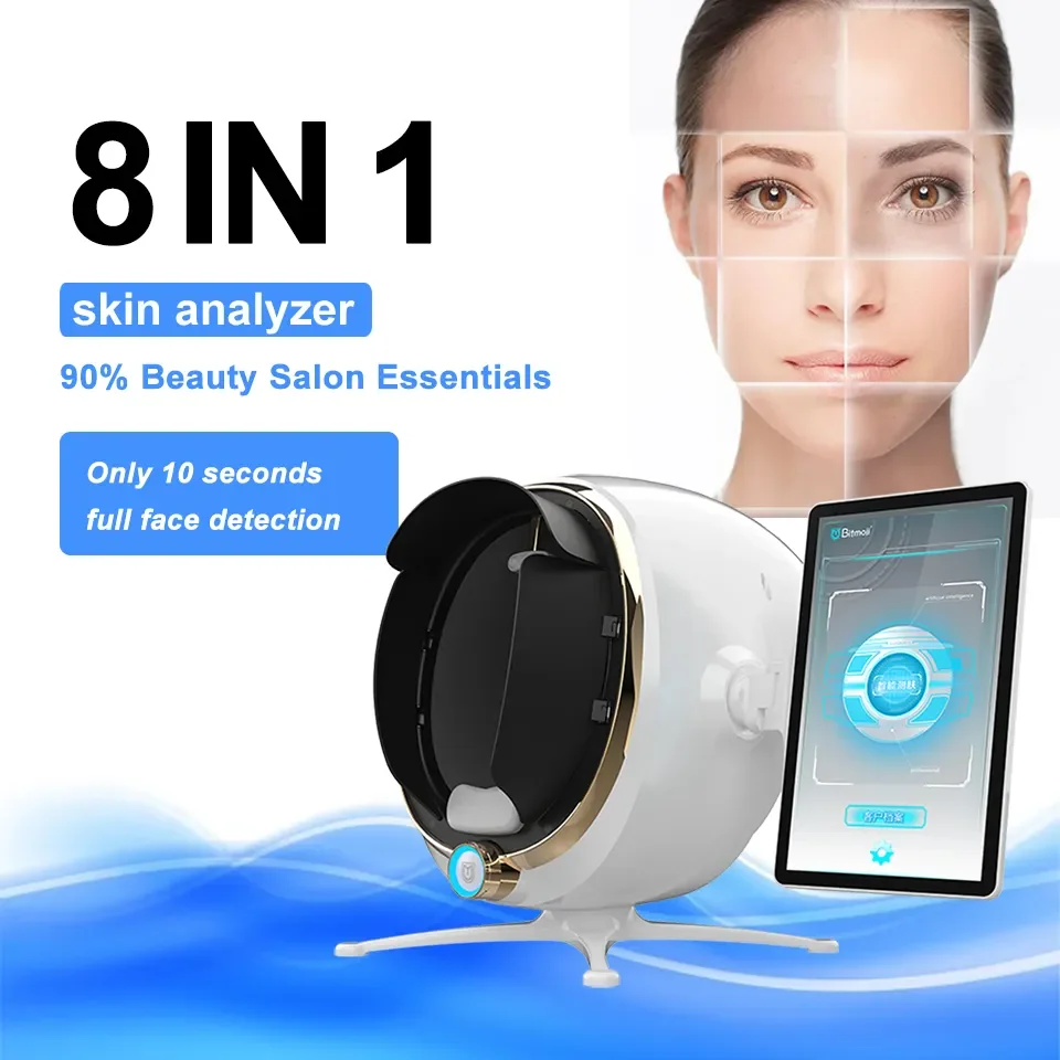 Portable 3D Facial Skin Analyzer Feature Scanner Analyzer Skin Diagnostic Machine