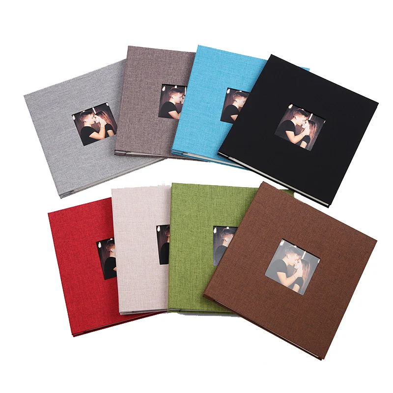 Best Seller DIY Wedding Photo Frame Keep Memory Photo Scrapbook Book with window Photo Album