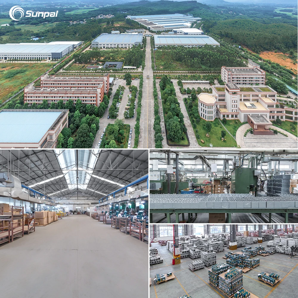 Sunpal графеновая свинцово-кислотная батарея 12 В 80Ah 100Ah 120Ah Agm гелевая солнечная