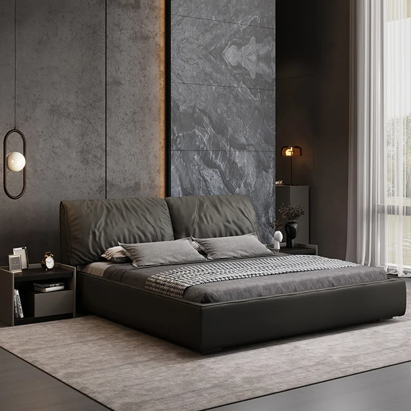 floor double marriage bed European style marriage bed