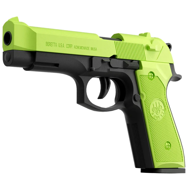 Soft Bullet Kids Toy Gun Empty Shell Ejecting Toy Gun with Shell Ejection Pistol Toys Foam Blaster for Kids