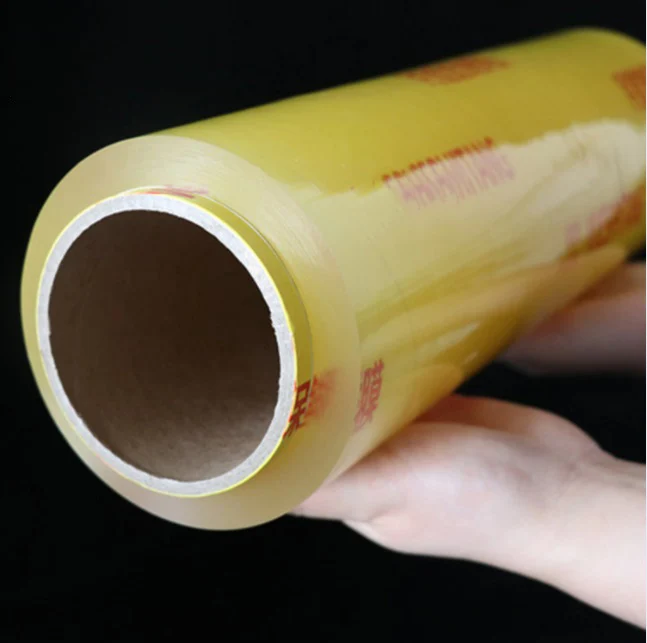 Factory Wholesale Plastic Shrink Wrapping for Fruit Food Wrap Film Clear PVC