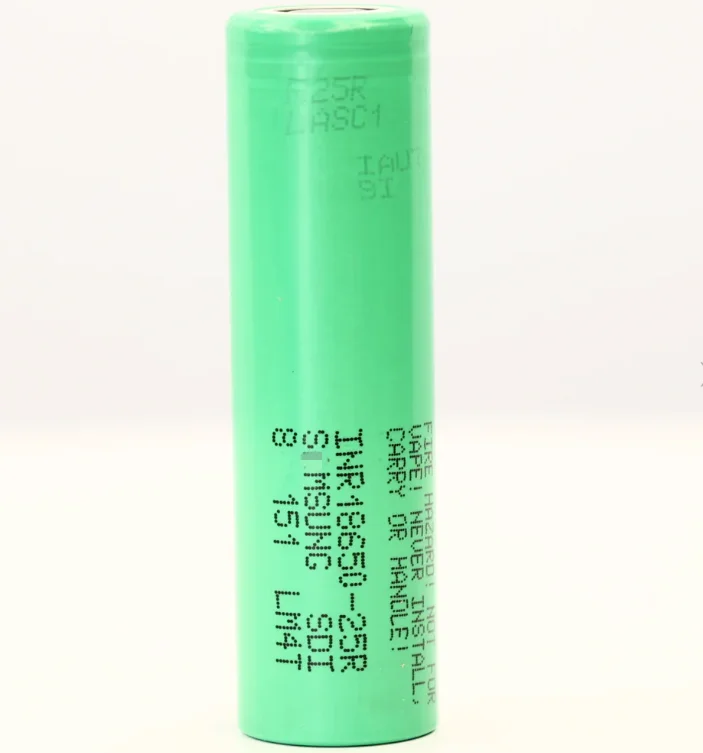 Original 25R 18650 2500mah 3.7v rechargeable Batteries lithium Battery INR18650 25R for Electric Bicycle Power