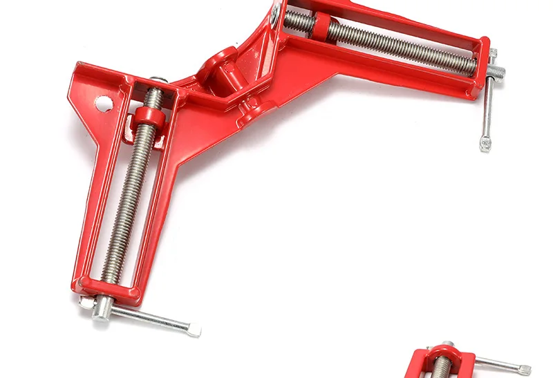 Aluminum Alloy  90 Degree Right Angle Clamp Fixing Clip Fixed Woodworking Corner Tool Angle Clamp