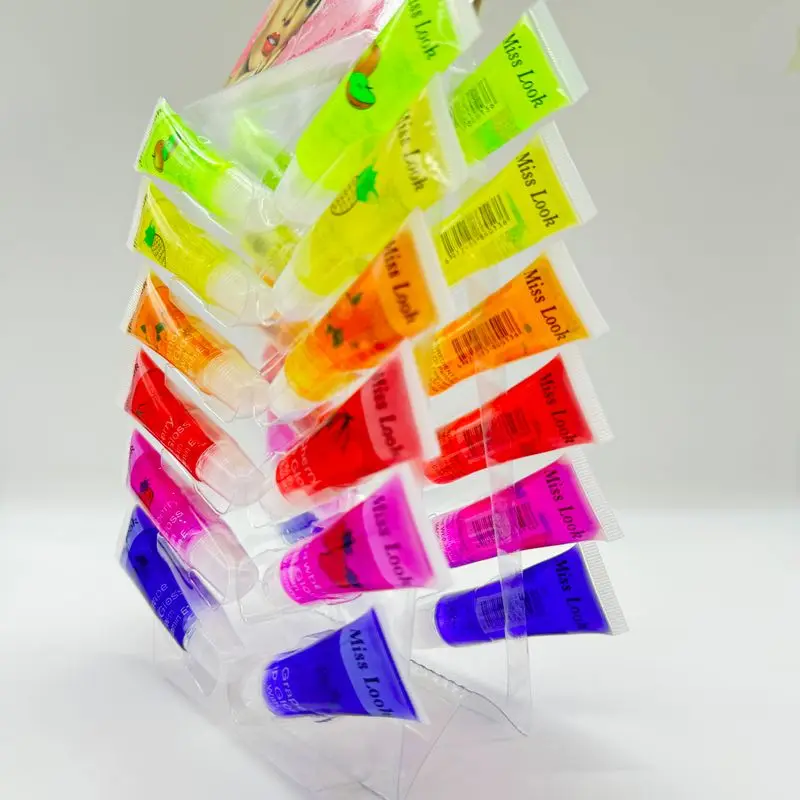 MISS-LOOK New Product Organic Vegan Long-Lasting Lip Oil Private Label Nourishing Lip Balm Fruity Moisturizing Lip Balm
