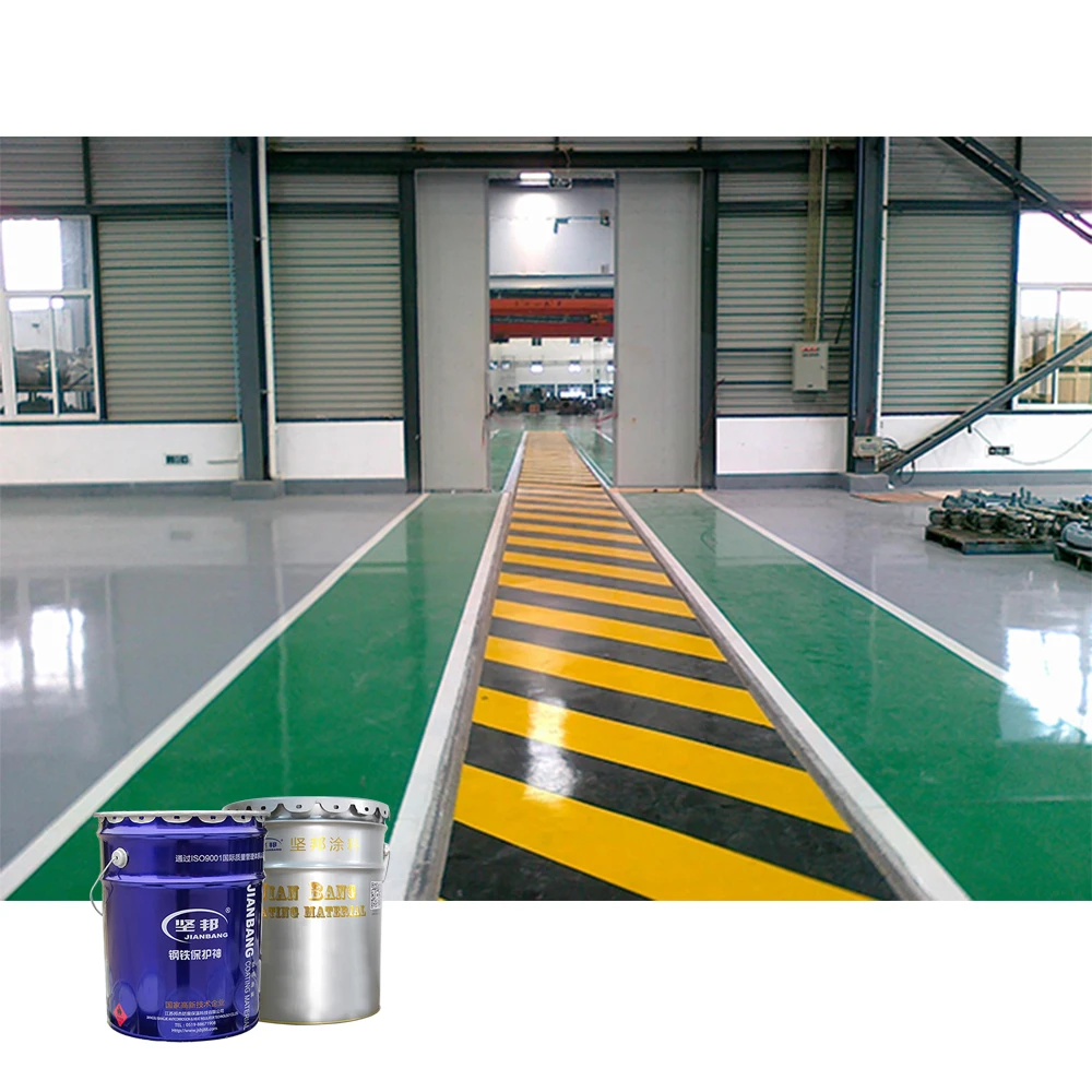 IMS-solvent-free modified epoxy resin plus high-quality metallic powder self leveling floor paint spray and epoxy floor coating
