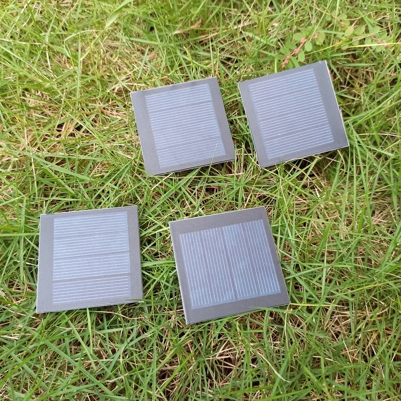 Paneles Solares Monocrystalline Solar Cell 50mmx50mm 02w Square 5cm Poly PV Module Panels 50 x 50 2v 120ma Mini Solar Panel 5060