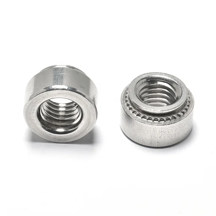 Manufacturer Direct Sales Stainless Steel 304 Round Body  Self Clinching Nuts for Sheet