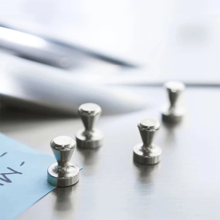 Hot selling  16*21mm office  whiteboard  push pin fridge magnet  customized refrigerator