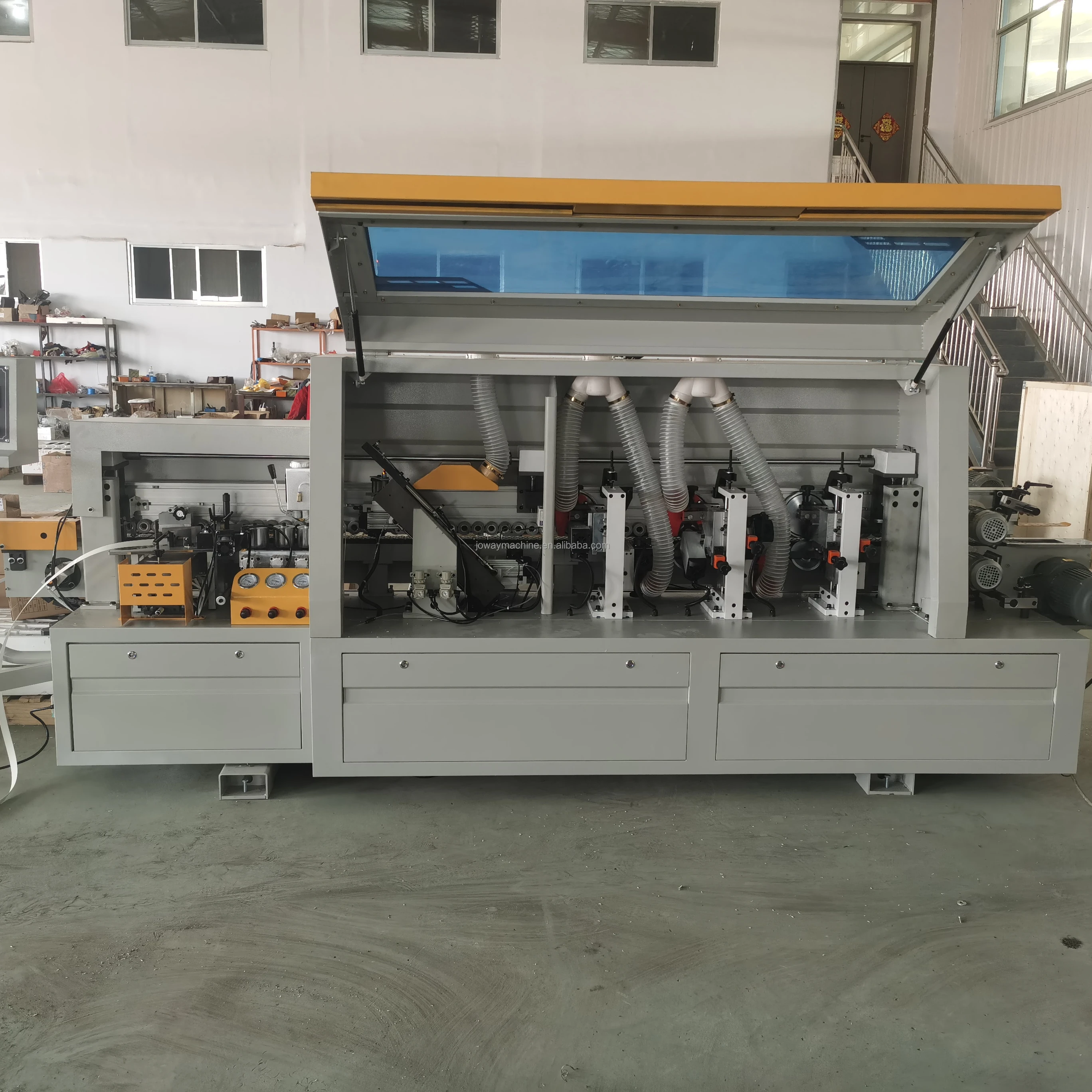 Woodworking edge banding machine door side wood edgebander machine with corner rounding functions woodworking for furniture mdf
