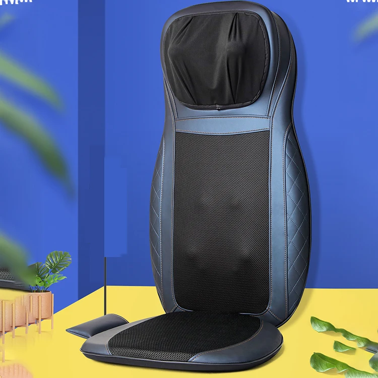 Air Pressure Rolling Back Shiatsu Seat Vibration Car Home Portable Seat 3d Massage Cushion