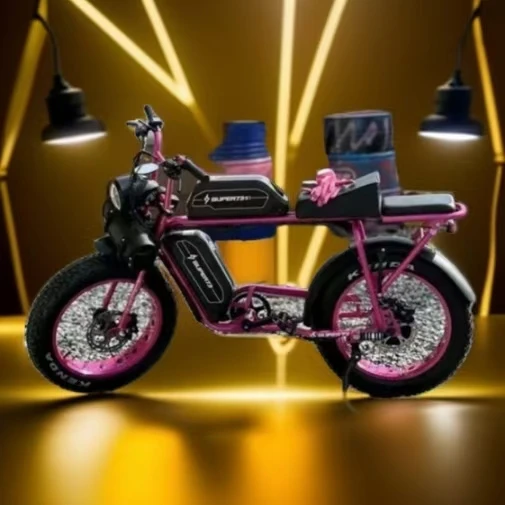 Factory direct sales city electric bicycle front and rear dual battery 500w 48v13AH fat tire electric bicycle