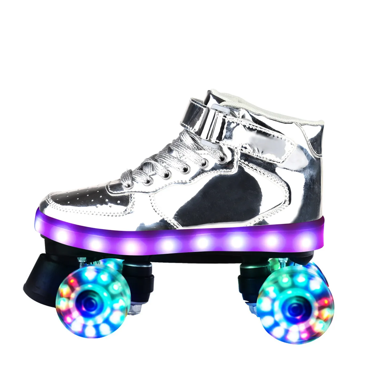 
Chinese goods wholesale old fashion cheapest roller skates, Double row of skates roller skates with led 