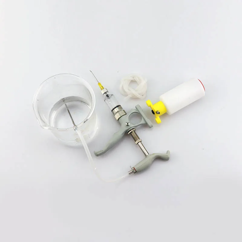 Automatic Vaccinator For Poultry injector lock syringe with bottle