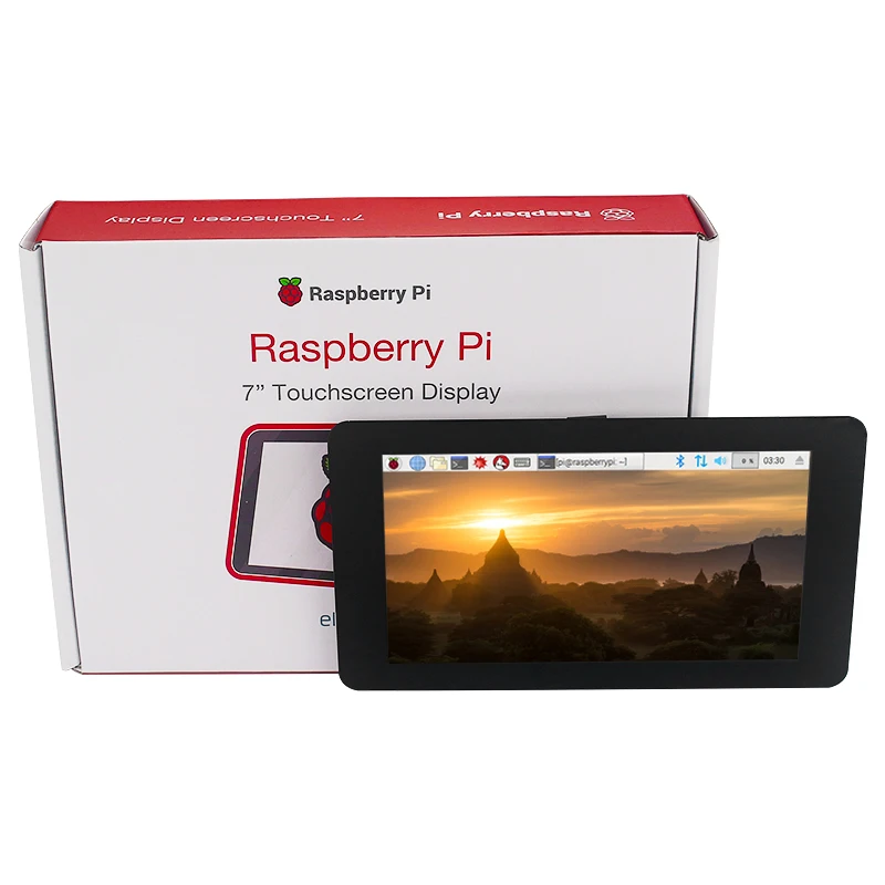 Оригинальный Raspberry Pi официальный 7 дюймов сенсорный экран 800*480 дисплей 7 'ЖК-дисплей для Raspberry Pi 3, 4 года 4B 3B 3 Модель B +