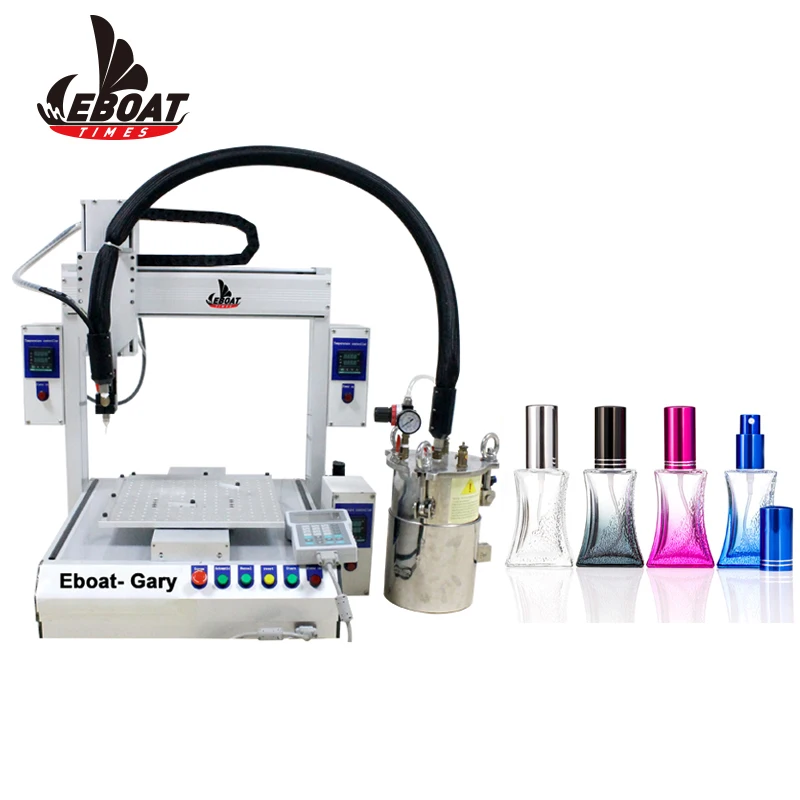 Full Automatic Small Glass Bottle Perfume Oil Liquid Filling Machine 8ml 30ml 50ml 75ml 100ml