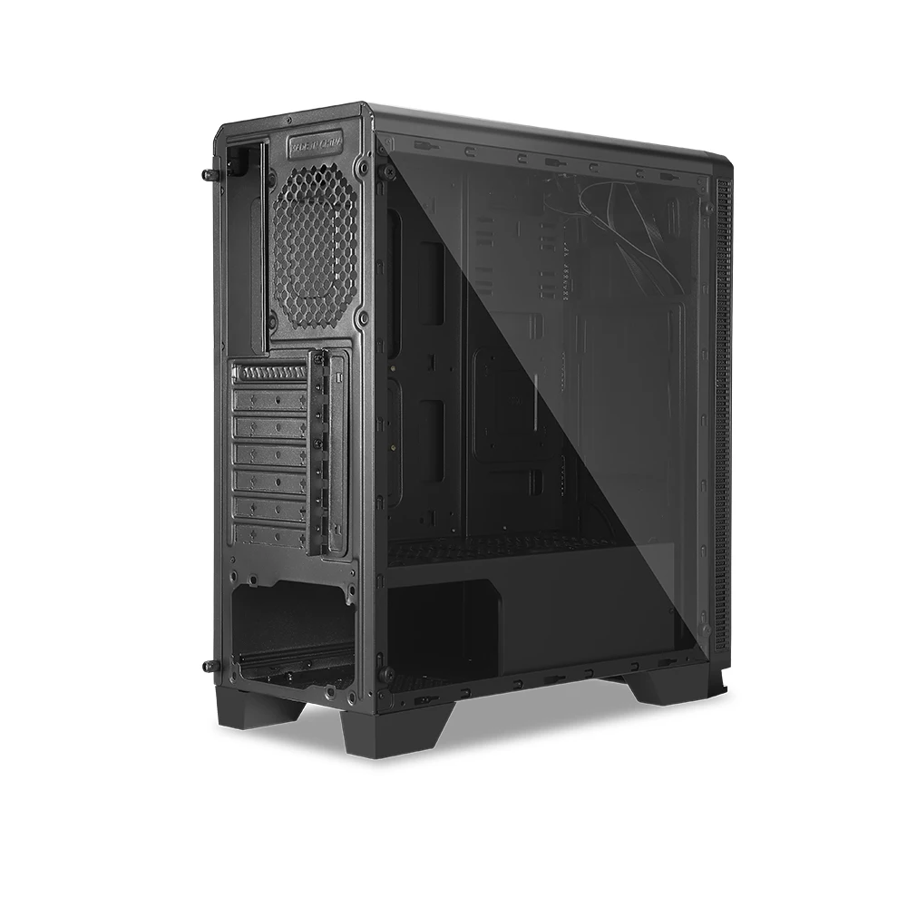 Factory Wholesale 2022 Rgb Light Strip Computer Mid Tower Game Case ATX Pc Gaming Pc Case Cabinet With SSD HDD