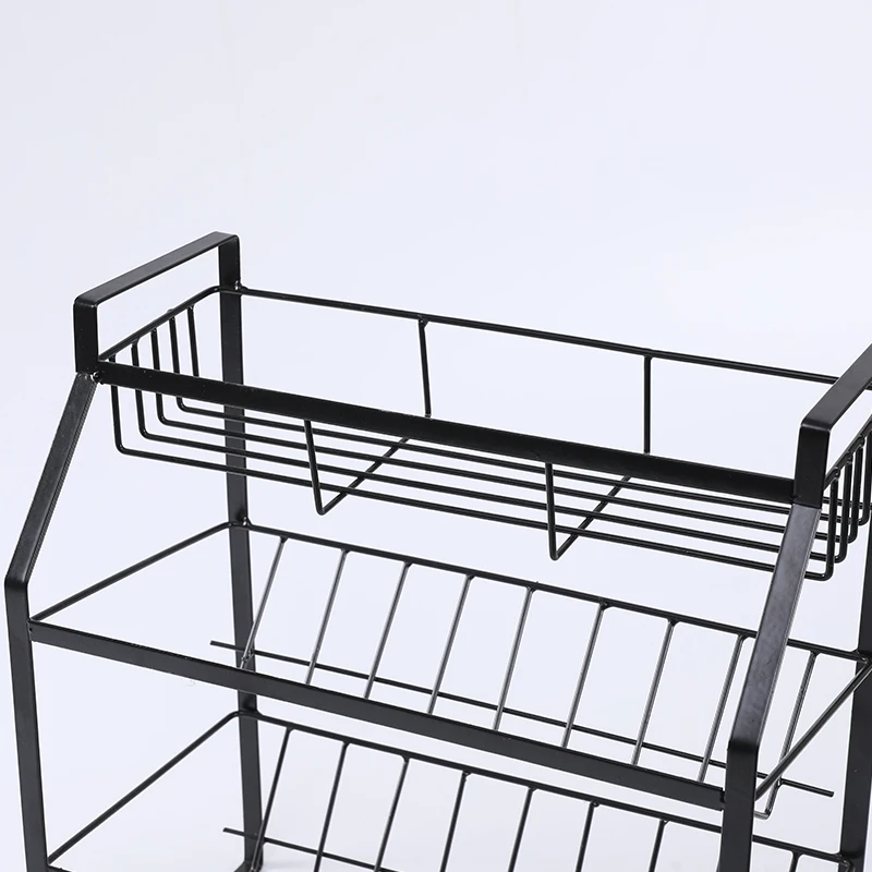 Hot Selling Zone Metal Cosmetics 3 Tier Fruit Wire Storage Baskets