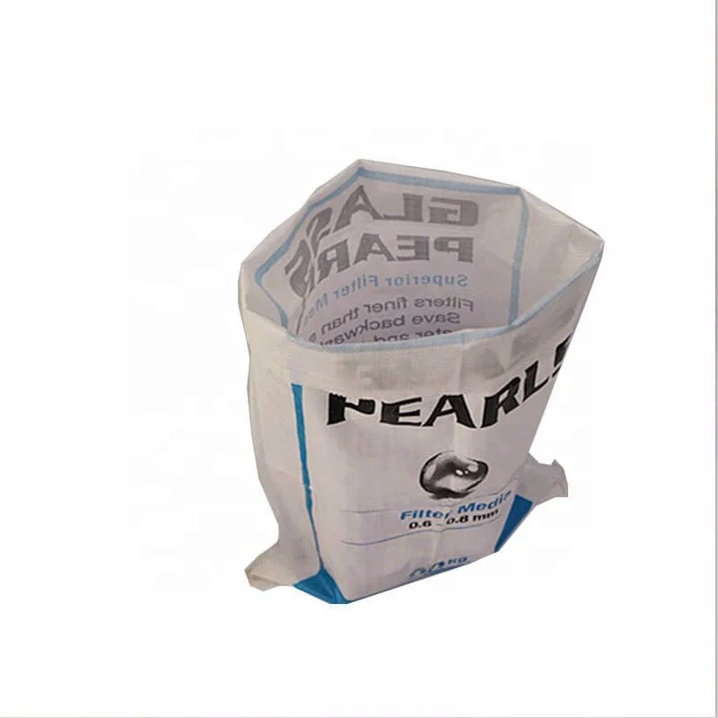 
raffia poly sugar 50kg polypropylene plastic white rice flour packaging bags 