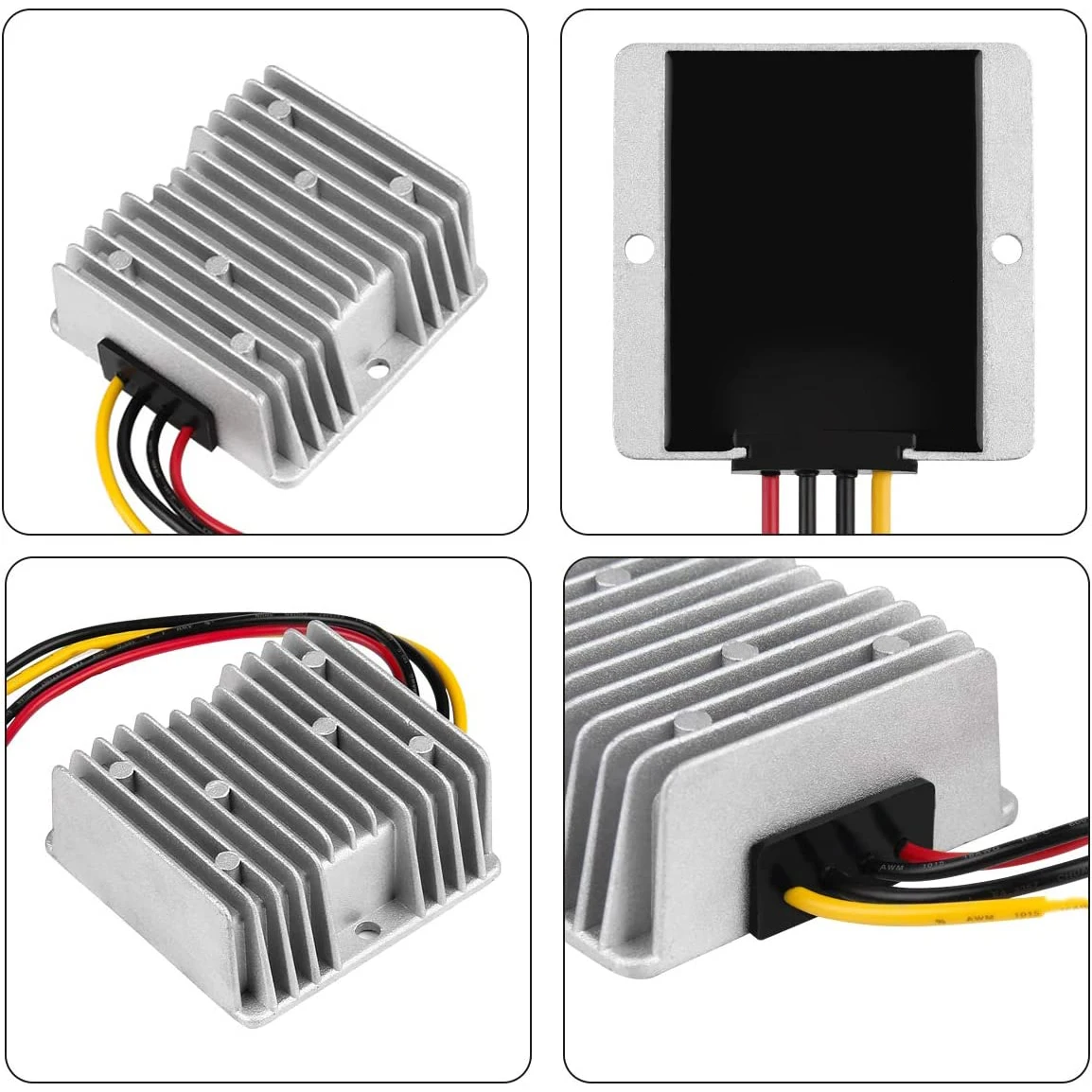 Преобразователь DcDc 5V 12V 24V до 48V 60V 72V 90V Повышающий Модуль питания преобразователь с водонепроницаемым IP68
