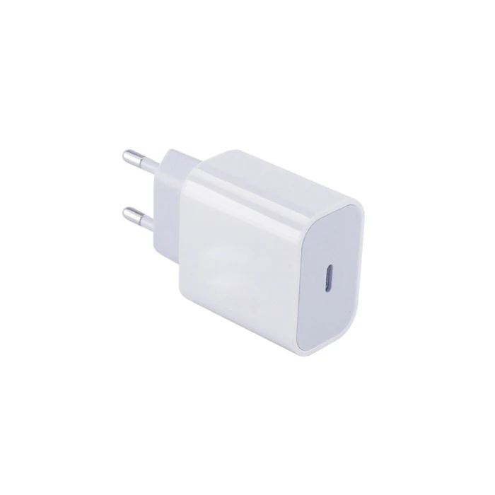 USB C 18 Вт PD зарядное устройство DC для мобильного телефона с логотипом компании на заказ европейская вилка адаптер Iphone