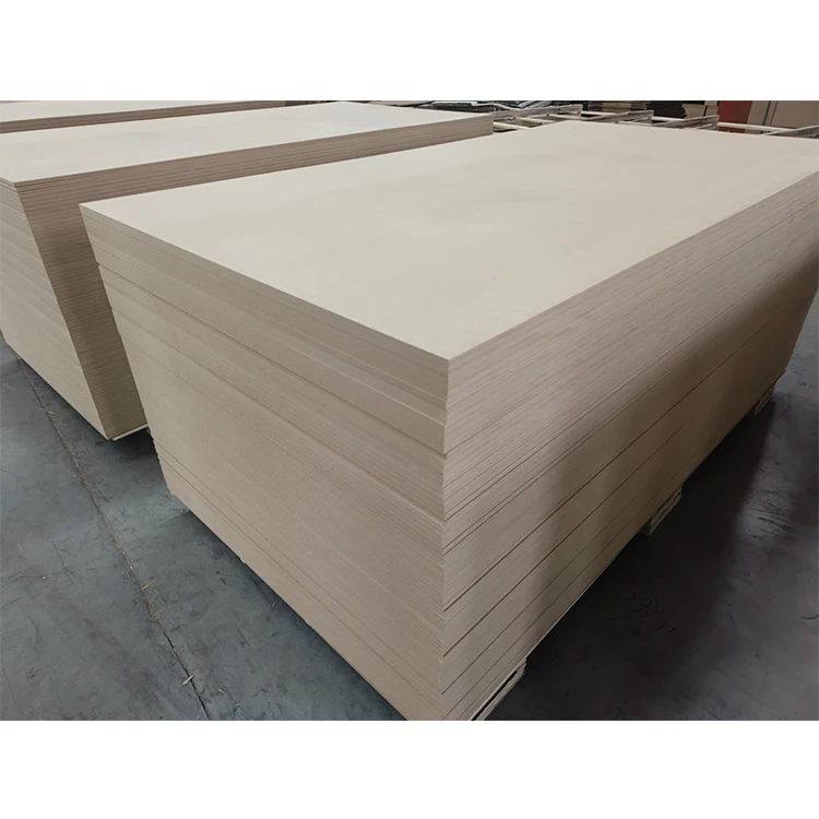 Plain mdf panel 3mm 18mm 12mm 16mm sublimation mdf fiber board laminated raw mdf board sheet furniture wardrobe