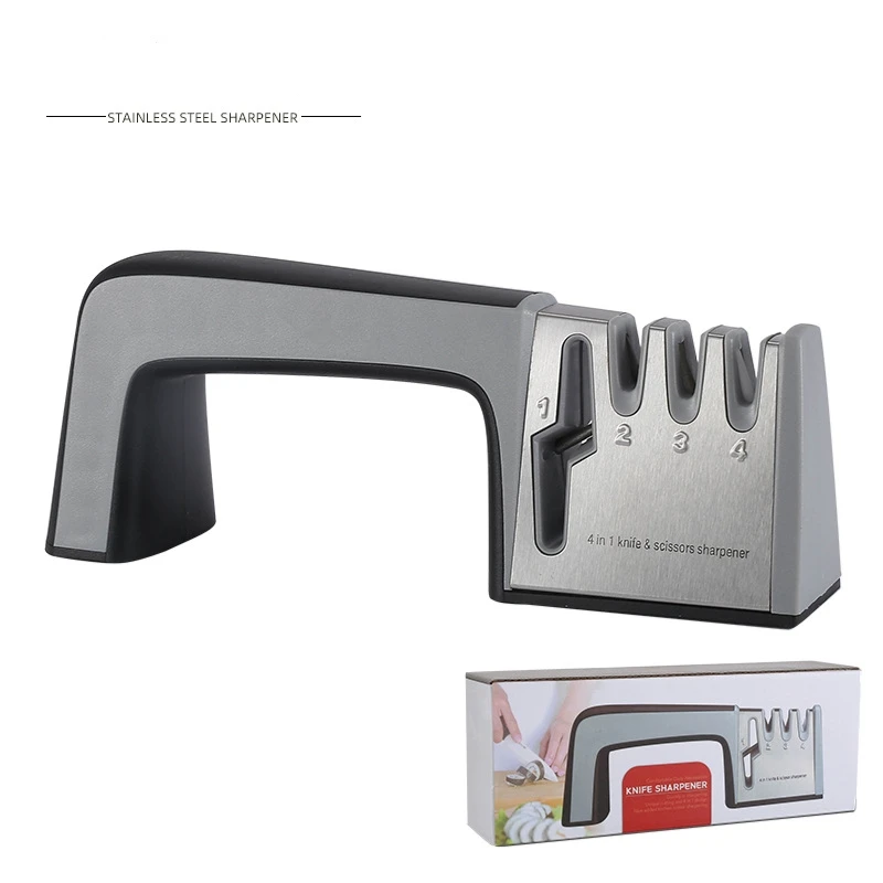 4-In-One Sharpener, Quick And Convenient, Household Multi-Function Use