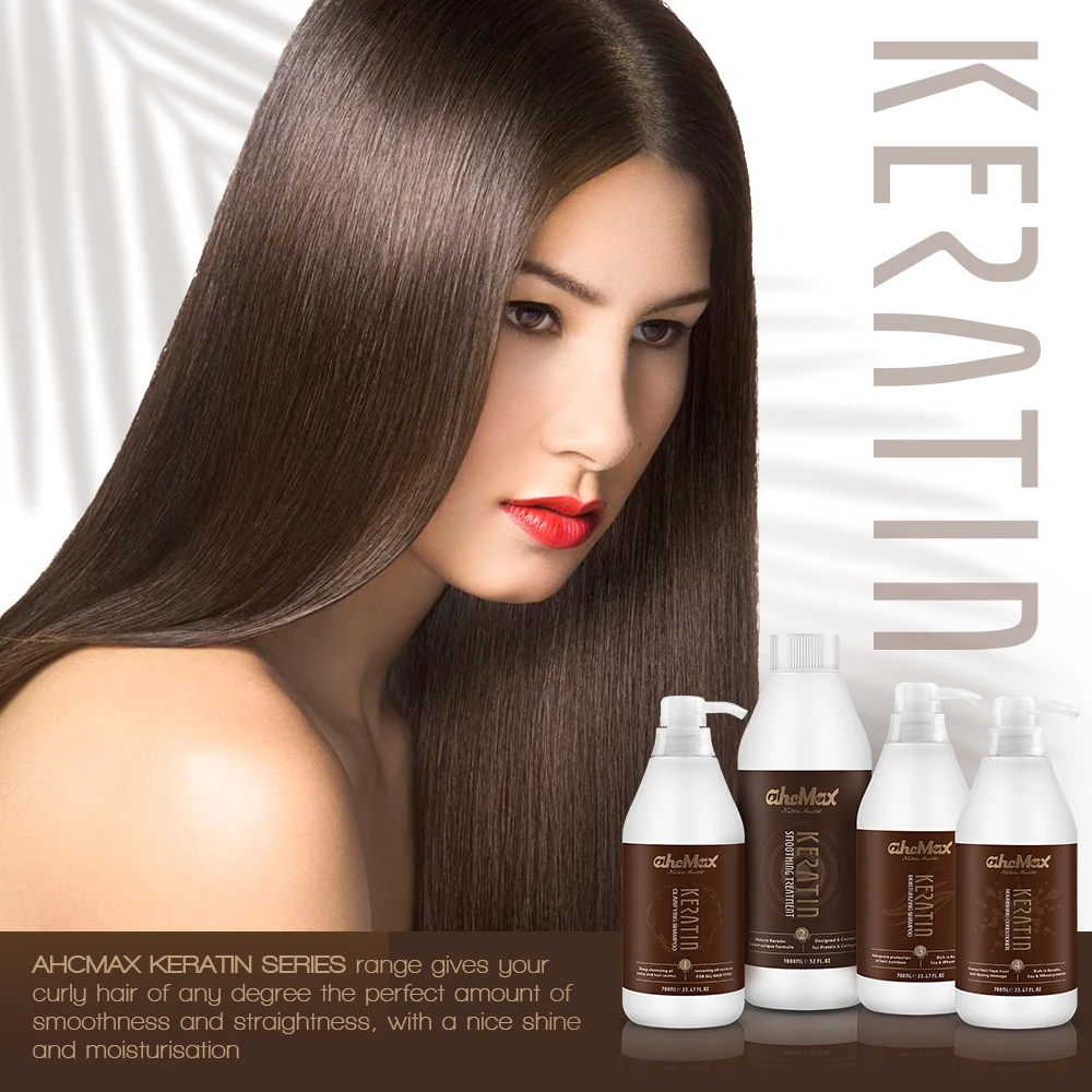AHXMAX Bio Keratin Permanent Hair Straightening Cream