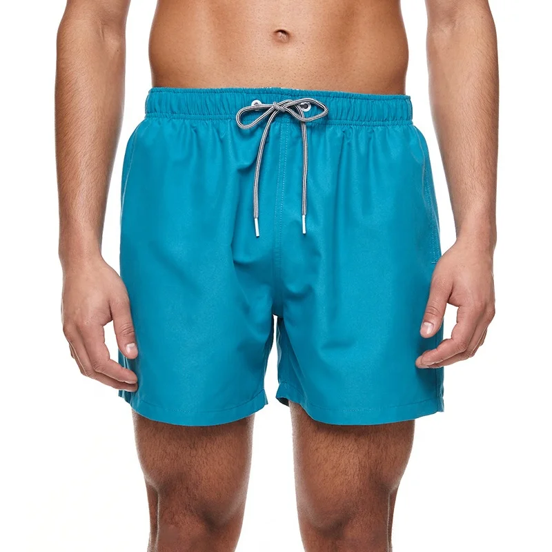 Custom Color Changing Printing Polyester Shorts Pour Hommes Swim Trunks Water Reactive Mens Swimming Shorts With Mesh Liner