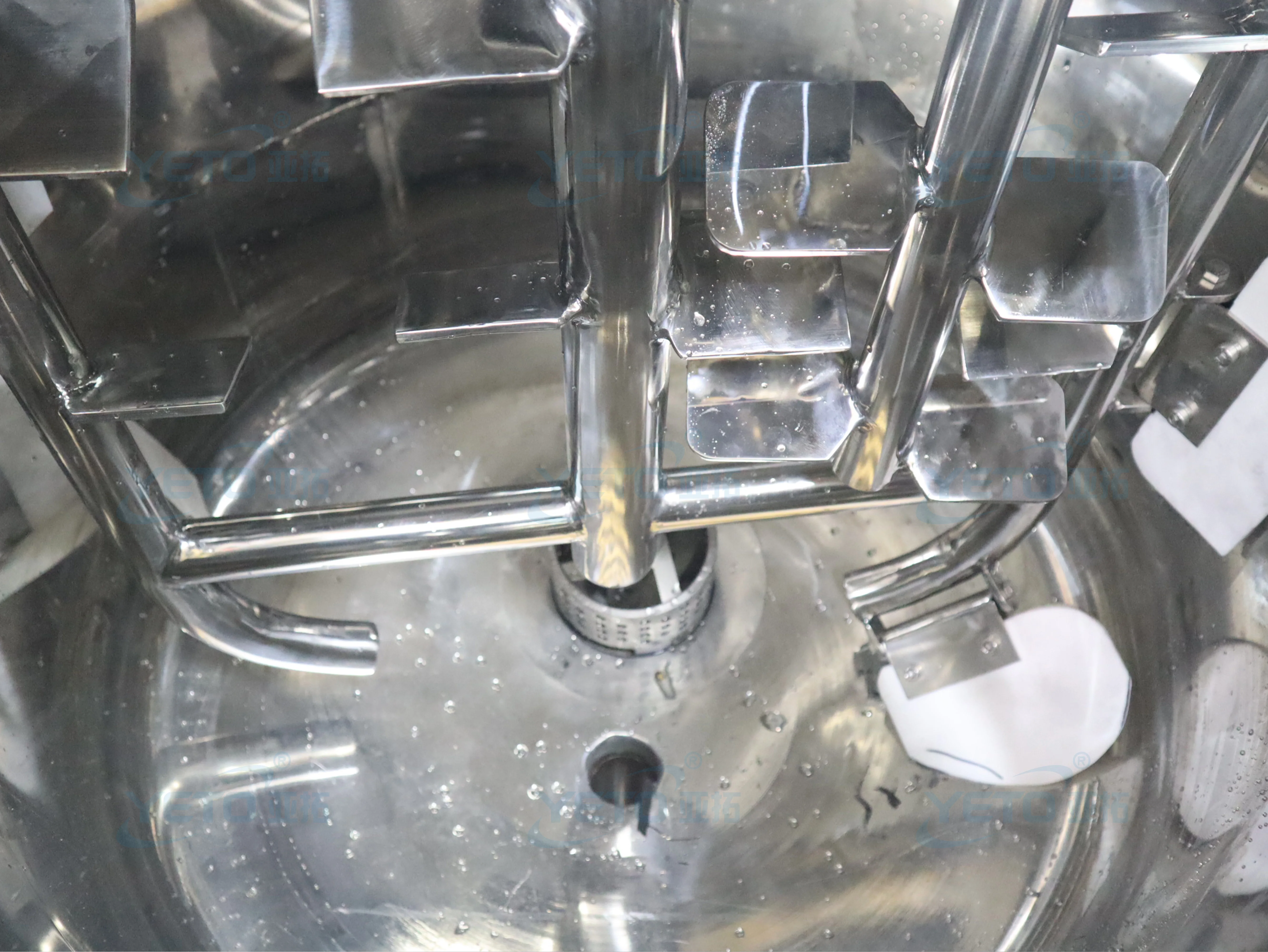 Essential Oil Industrial Liquid Soap High Shear Speed Homogenizing Emulsifier Reactor Mixing Equipment Agitator Motor Controller