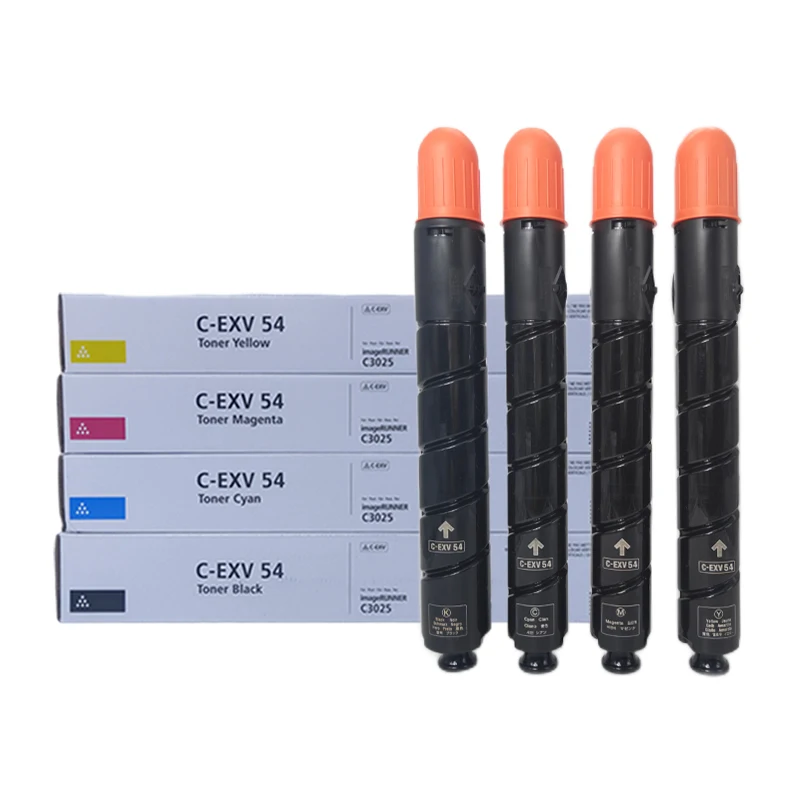 Hot Sale Compatible Color Toner Cartridge C-EXV 54 Good Quality Toner Use In Copier Machine Image Runner Advance C3025