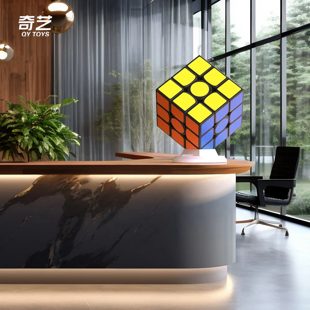 New teaching toys warrior puzzle big cube plus max black 38cm large cube storage box with stand