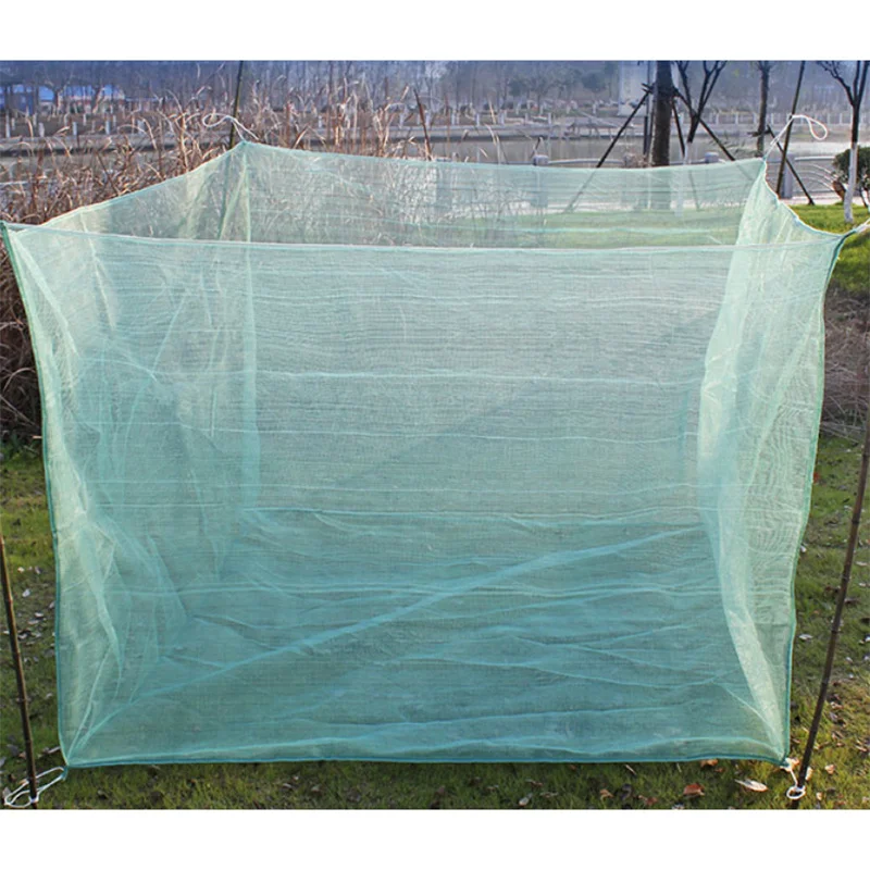 Knotted Tilapia Fish Farming Breeding Hapa Net Cage