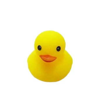 Custom Printed Logo Eco-Friendly Funny Floating Baby Bath Toy Bulk Colourful Mini Soft Rubber Duck Made of Durable Plastic