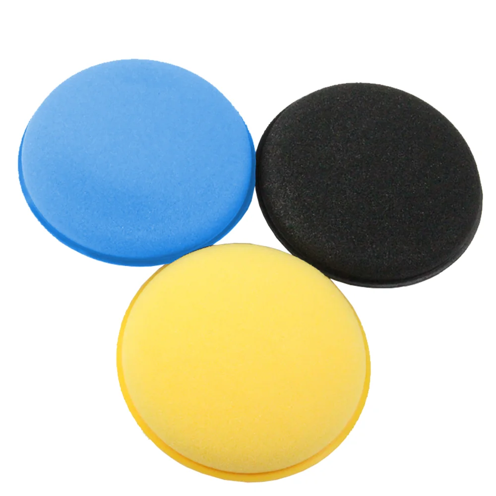 Нано-губка для автомобильных шин с логотипом на заказ, нано-покрытие для восковой повязки, губка-аппликатор для сияющего покрытия автомобильных шин с керамическим покрытием