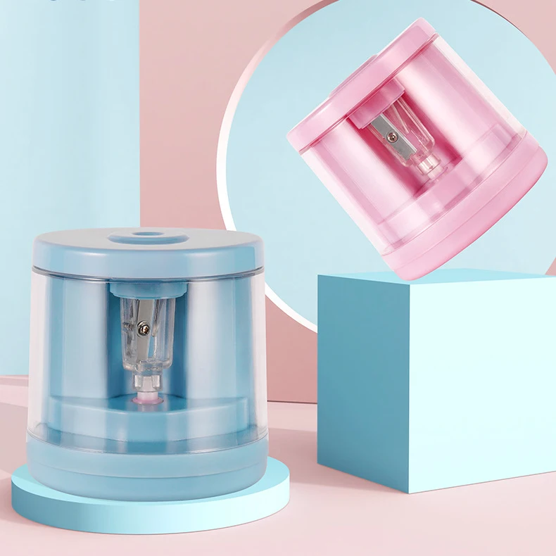 BEYOND Cute Automatic Electric Electronic Battery School Stationery Pencil Sharpener for Kids Children