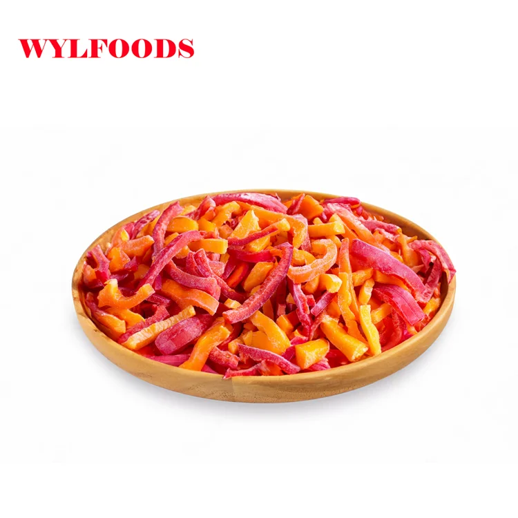 WYLFOODS bulk freezing iqf frozen red chilli pepper hot pepper frozen chilli chili paprika paprika