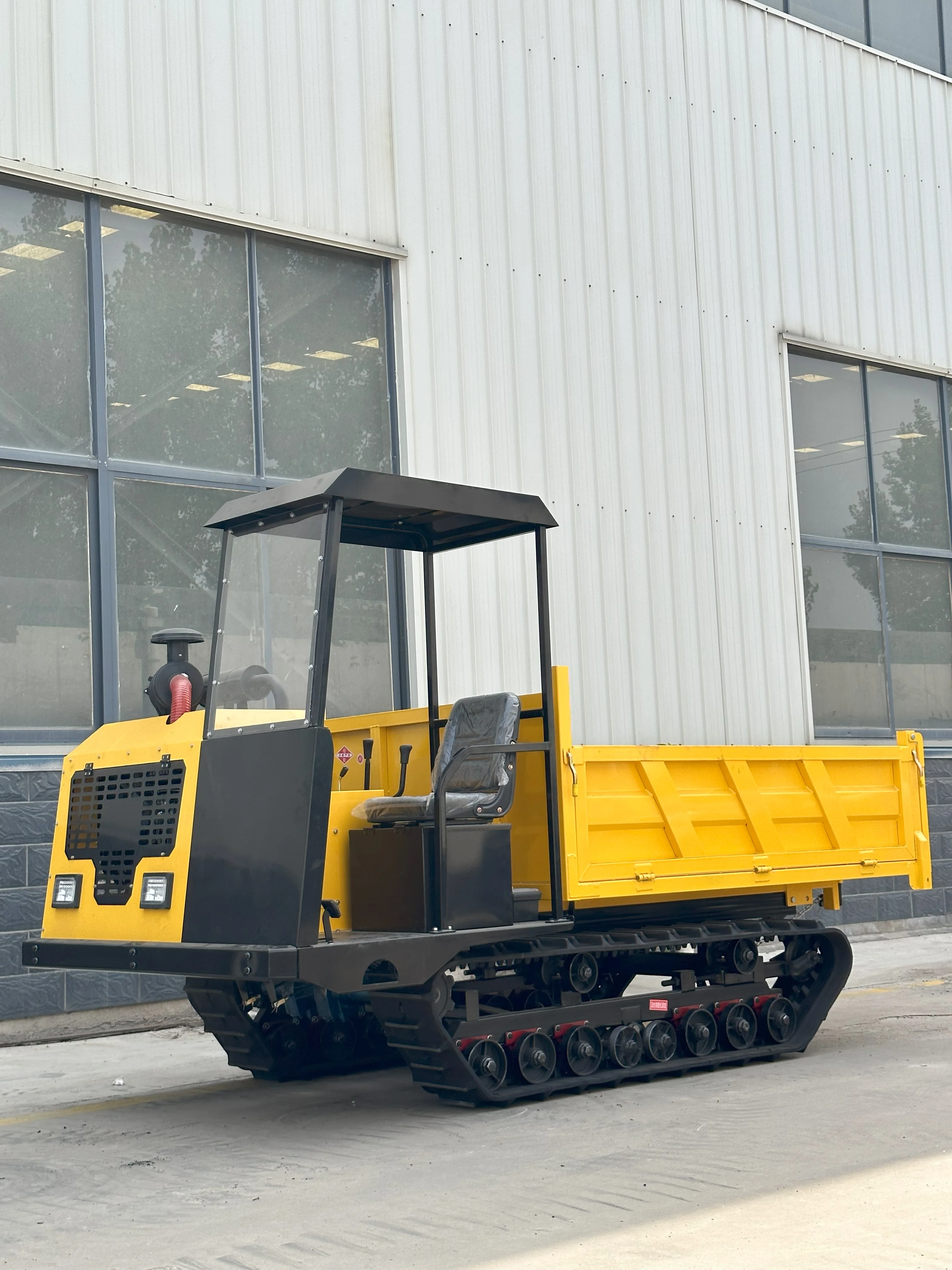 New Good Working Condition Agriculture Forestry Orchard Carrier Diesel Self Loading Mini Dumper