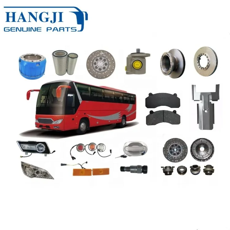 China Large Stock accessories Use For Kinglong Higer Daewoo Zhongtong Golden Dragon Yutong Bus Spare Parts