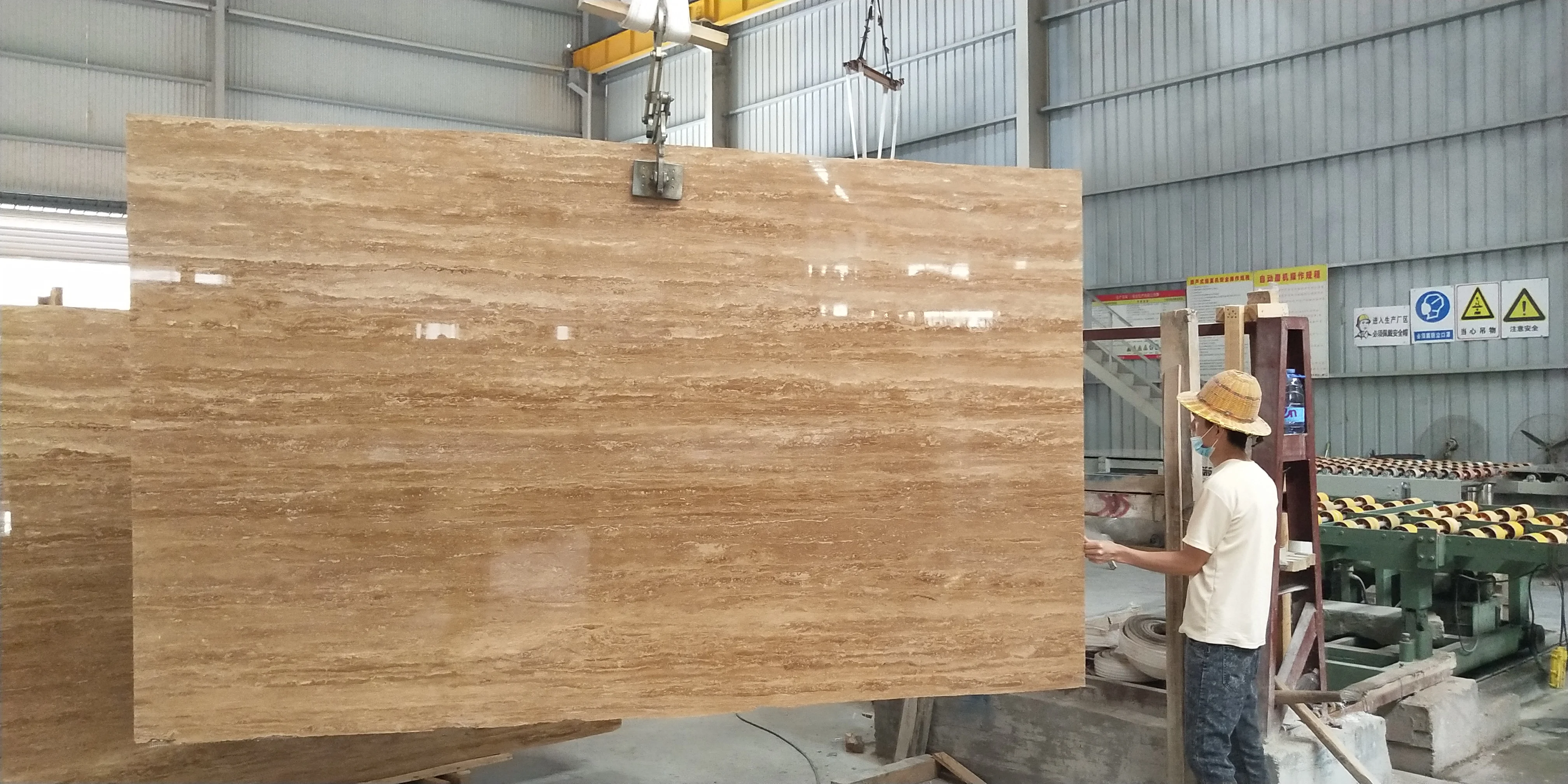 Stone Travertine Home Decor Wall Cladding Flooring Travertine Tiels for Sale Natural Beige Modern Marble Villa Polished Grade 3A
