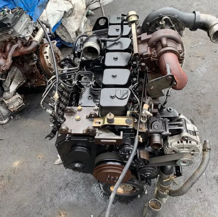 Hot sale used cum mins 6BT engine 6BT 5.9L engine assembly 6 cylinder diesel truck engine
