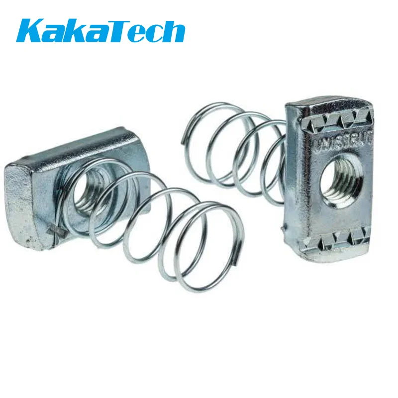 Unistrut Fitting Accessories Hot Dip Galvanized 3/4' 5/8' Spring Nuts