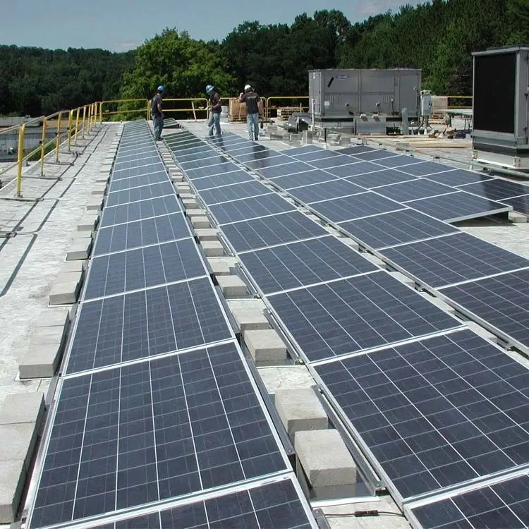 50kw 100kw 150kw Power Station Solar Energy System With Lithium Battery Container