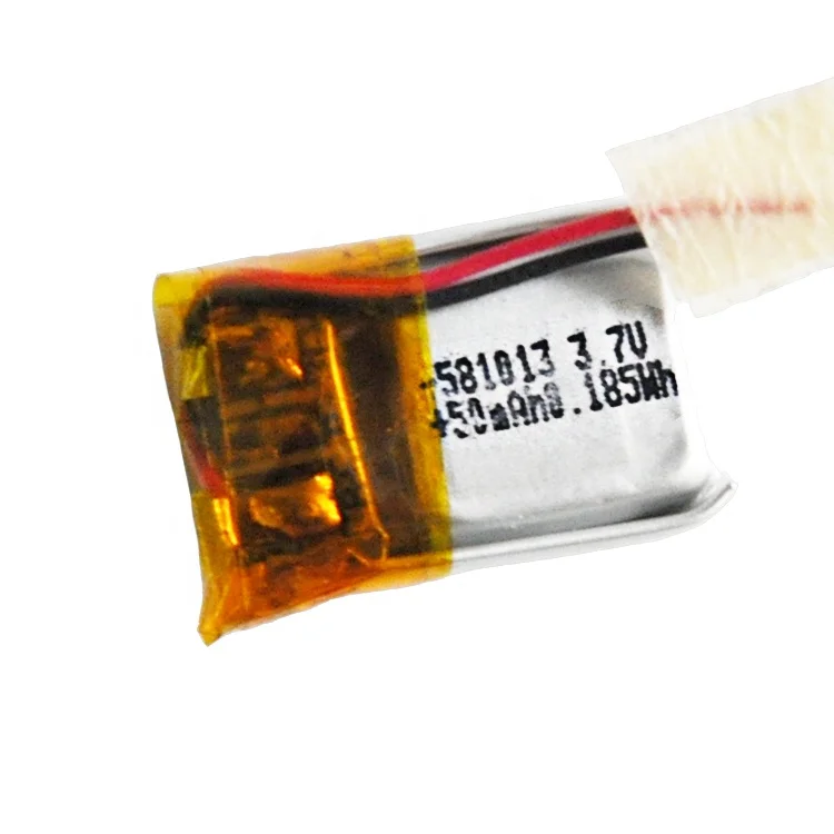 High Quality  TW581013 50mAh 3.7V Origin Factory Wholesale Polymer Rechargeable Lithium Ion Battery